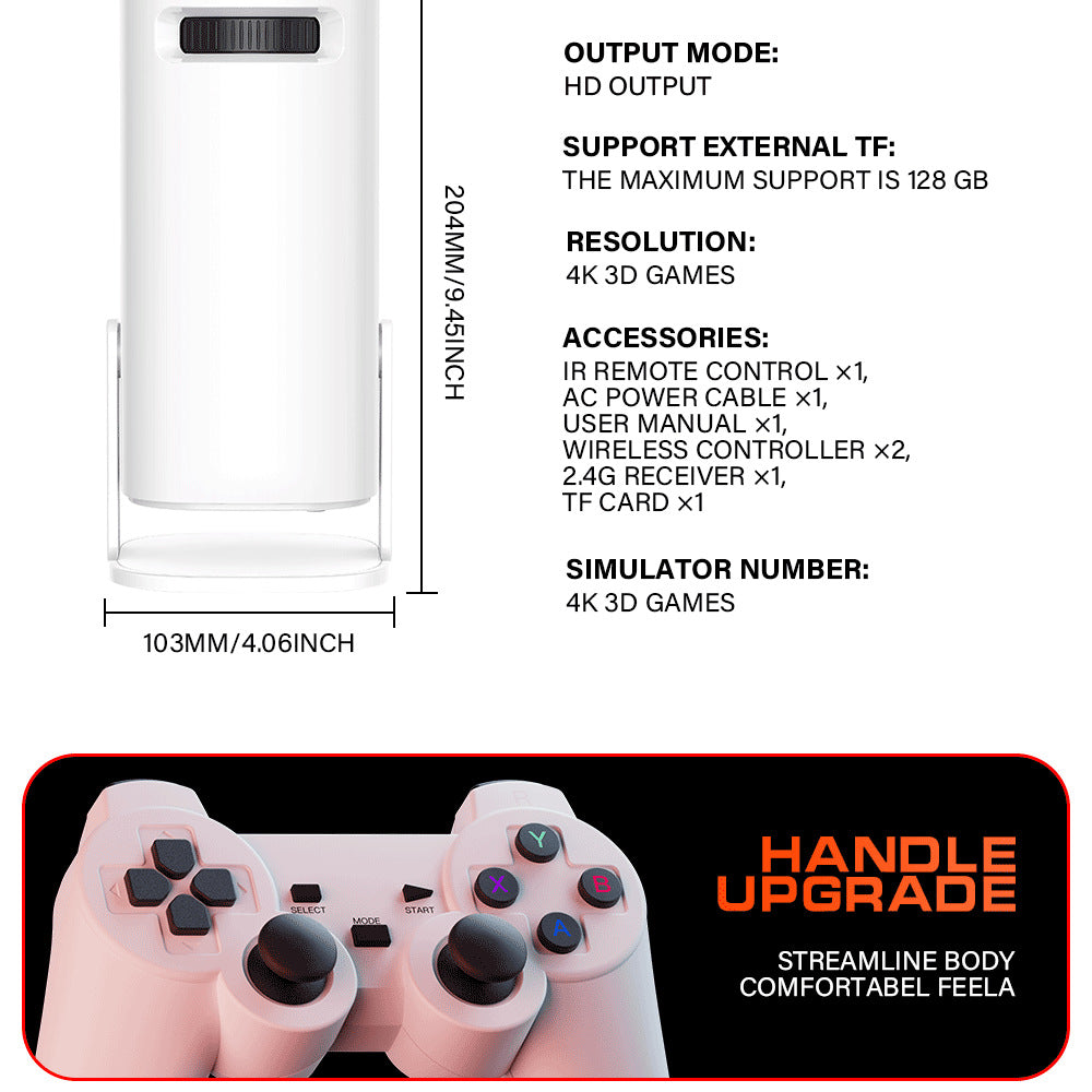 Square P30max High Definition 4K Gaming-Projektor, klar und flüssig