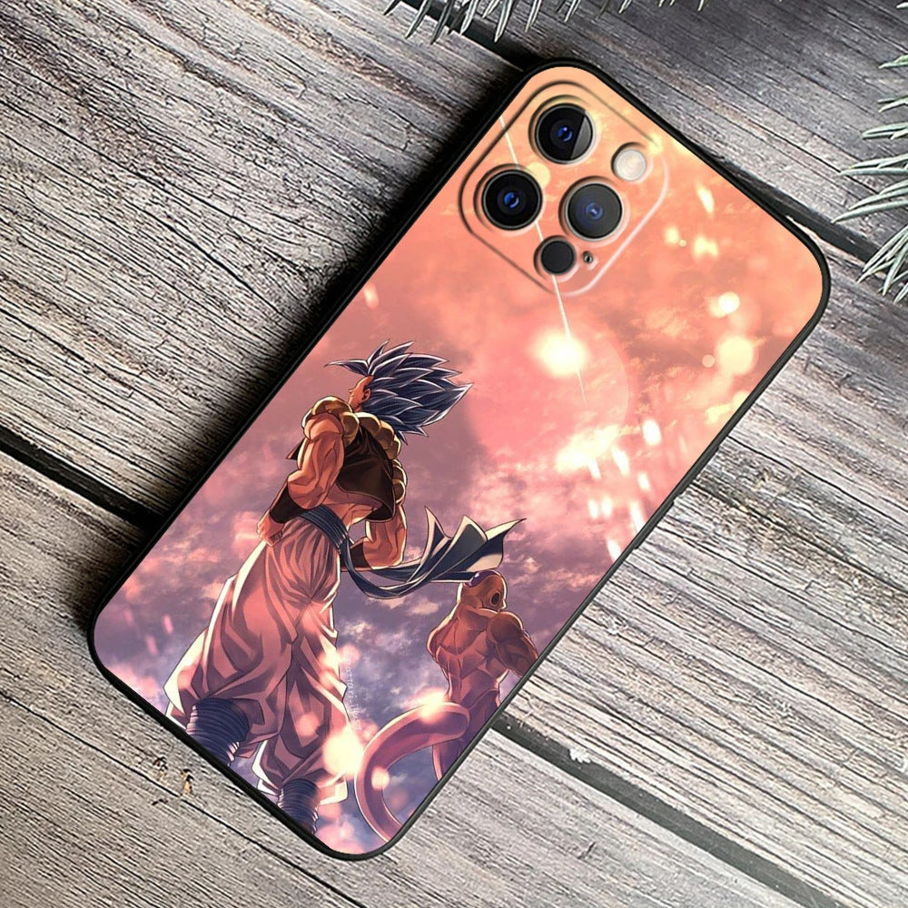 iPhone Japanische Dragon Ball Handyhülle okuG passend für 15dg neue schwarze Rückseite