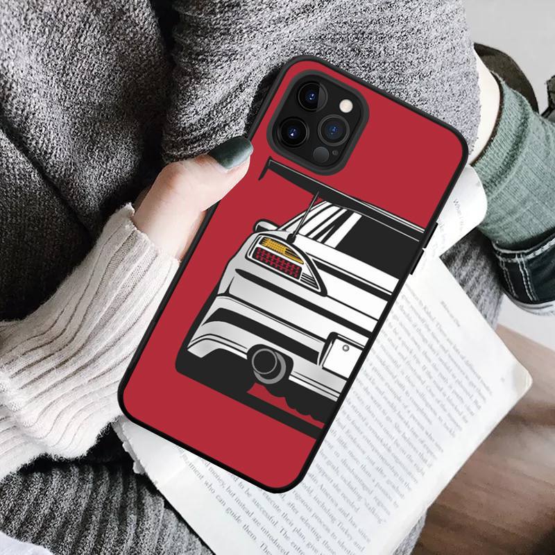 Suitable for iPhone 15 Japanese cartoon cartoon sports car phone case