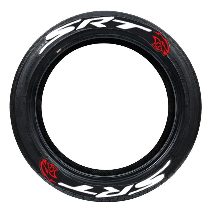 Car tire stickers