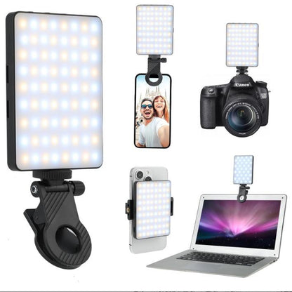 Cross-border Mobile Live Streaming Video Photography Fill Light LED Flash Light Camera Lighting Lamp Video Conference VLOG Lamp