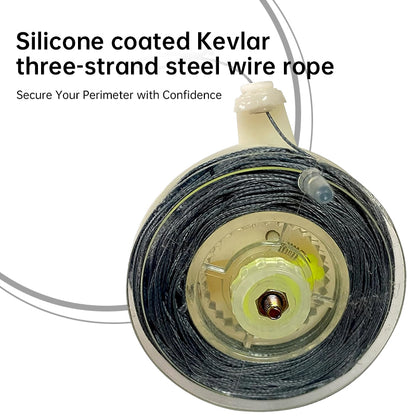 Perimeter alarm trigger lines (including camping ones) and weather-resistant early warning security systems for camping barns.