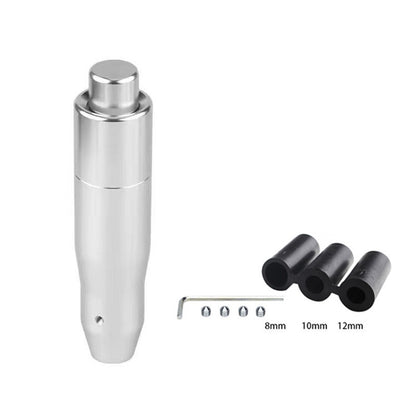 Personalized modification of automotive general metal gear head racing colorful gear lever metal simple wave stick head handbrake