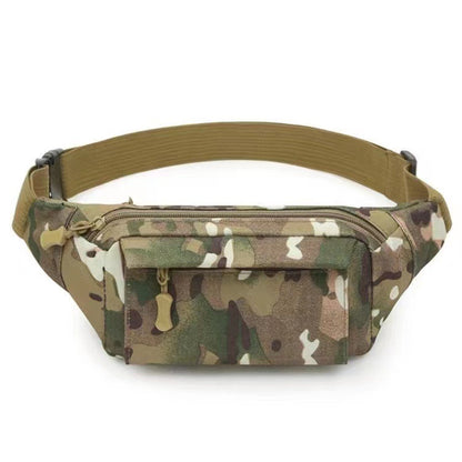 Men's waist bag mobile phone bag multifunctional sports and leisure men's bag outdoor camouflage bag