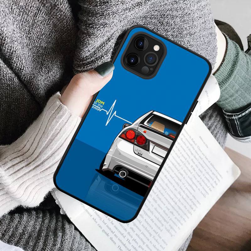 Suitable for iPhone 15 Japanese cartoon cartoon sports car phone case