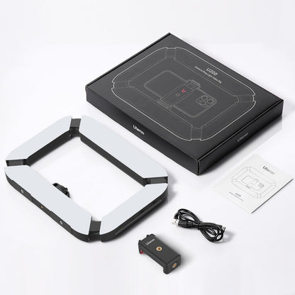 Ulanzi U200 Kamera-Ringlicht, Video-Rig, Handkamera, LED-Licht für Videoaufnahmen