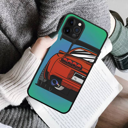 Suitable for iPhone 15 Japanese cartoon cartoon sports car phone case