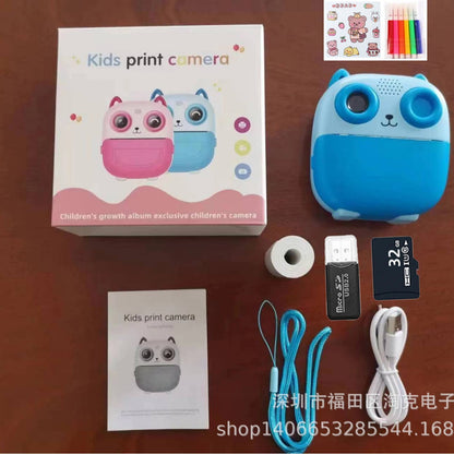 Polaroid high-definition printing photography video recording instant shooting instant printing children's digital camera gift