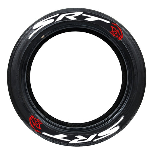 Car tire stickers
