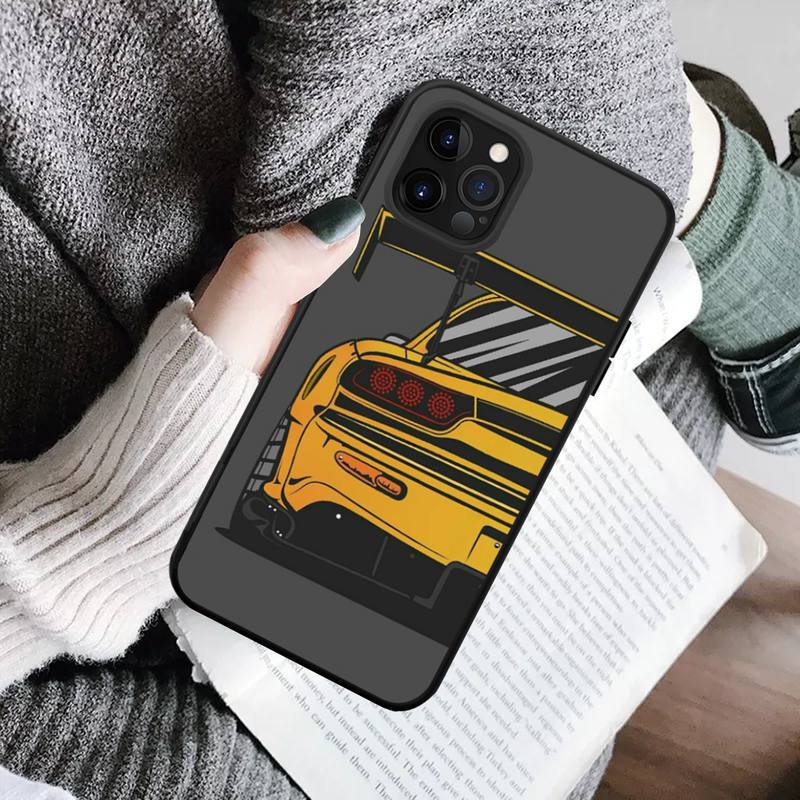 Suitable for iPhone 15 Japanese cartoon cartoon sports car phone case