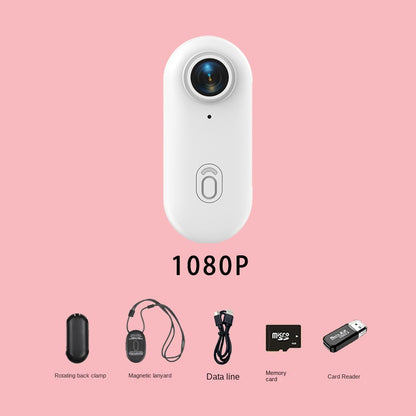 Thumb Bike Camera Magnetic Back Clip Sports Camera Thumb Recorder Pet