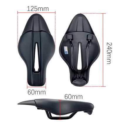 TT Time Trial/MTB Cycling Saddle: Seatless Triathlon Option for Road &amp; Fixed-Gear Bikes