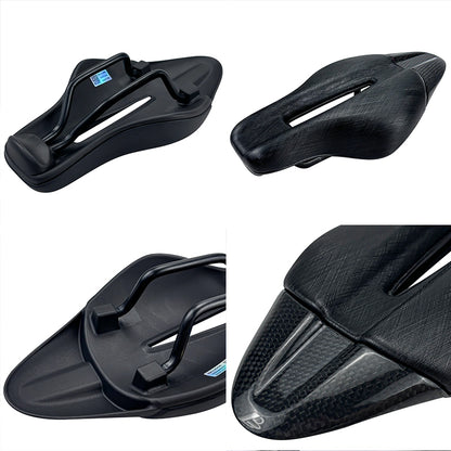 TT Time Trial/MTB Cycling Saddle: Seatless Triathlon Option for Road &amp; Fixed-Gear Bikes