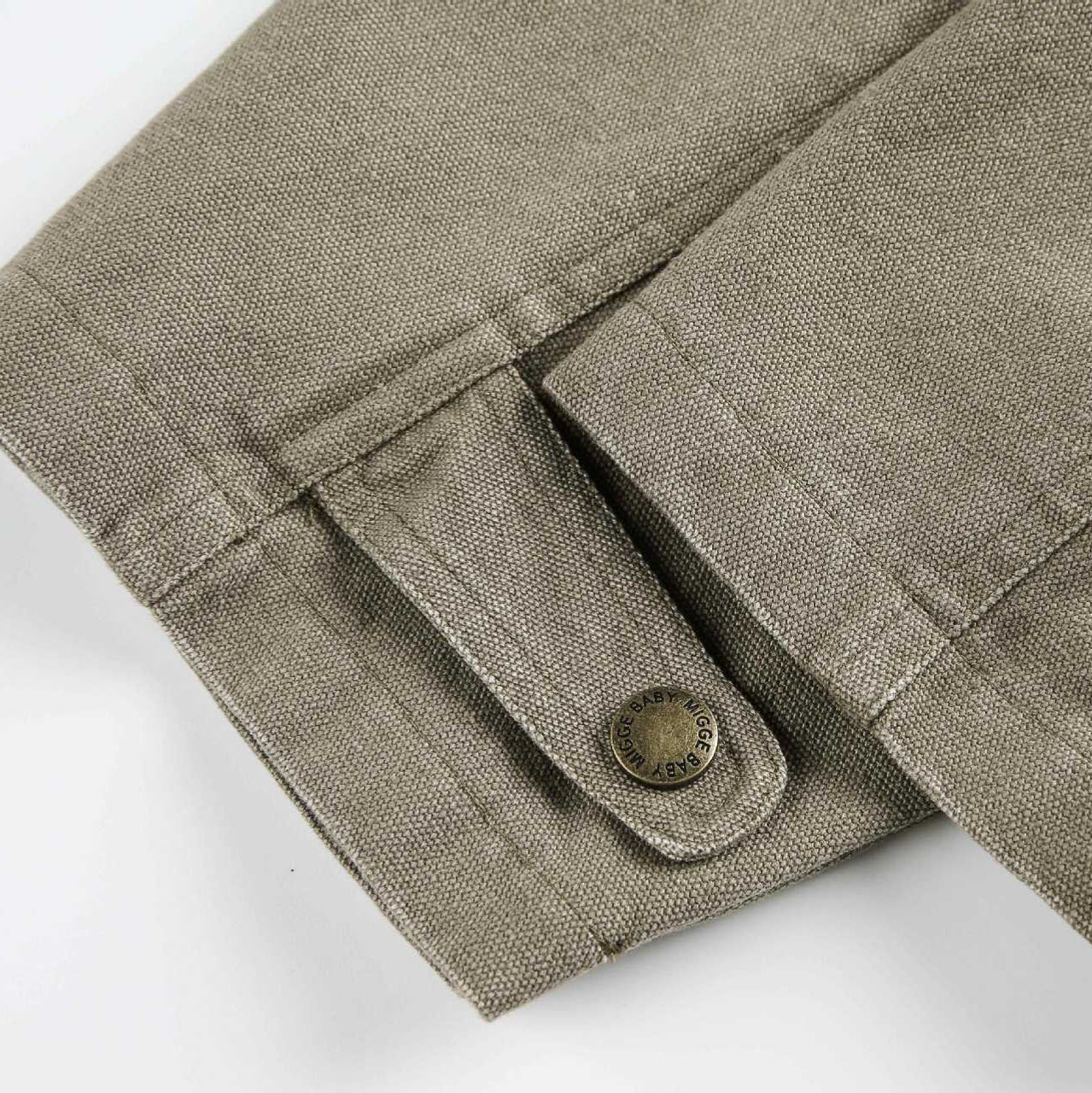 Street Style High-Street Spliced Collar Printed Work Jacket