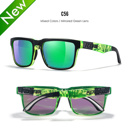 Classic polarized sunglasses for men and women ultra light driving glasses colorful real film sunglasses