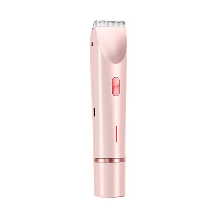 Double headed shaver new electric hair removal device women's private pubic hair removal device