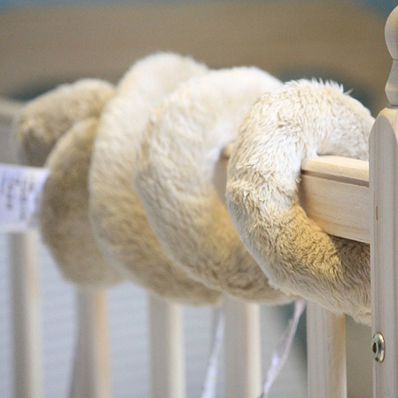 Culla Letto Giocattoli Per Bambini Musicale Mobile Molle Del Coniglio di Peluche Culla Passeggino Appeso Sonaglio Giocattolo Del Regalo Appena Nato