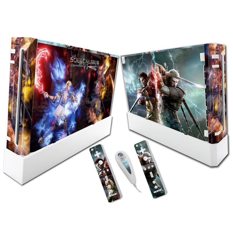 Wii Skin Sticker PVC Colorful Decal Game Sticker