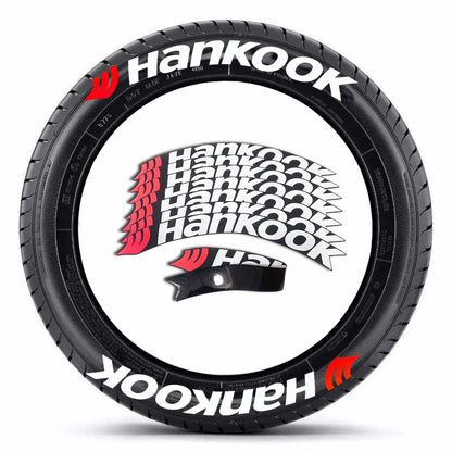 [One-piece set] Tire letter sticker one-piece set One-piece set Suitable for 4 tires No accessories included