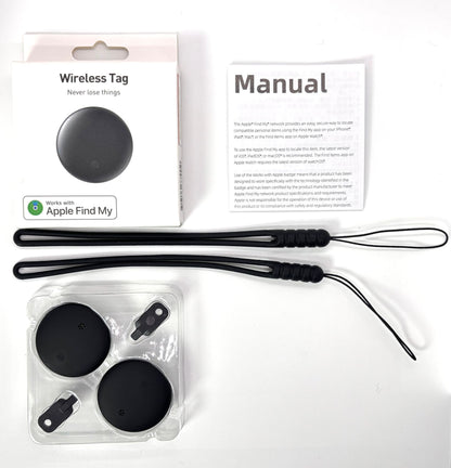 Waterproof Anti-Lost Tracker Compatible with Find My for Pet Locator, Alternative to Airtag