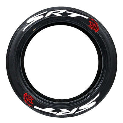 Car tire stickers