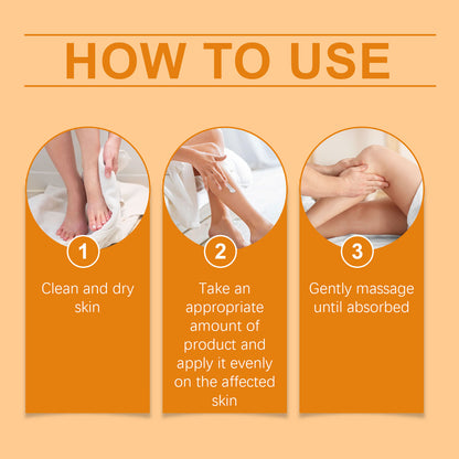 OUHOE Body Care Cream Daily Gentle Treatment To Relieve Leg Discomfort Moisturizing Massage Care Cream