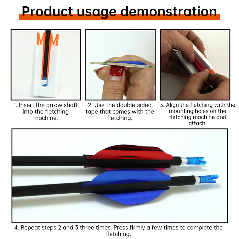DIY Archery Spiral Fletching Jig – Fits Recurve & Compound Bow Arrow Vanes