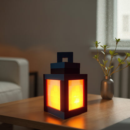 Pixel wall night light, USB hanging torch, bedroom/gaming/kids' room decor.