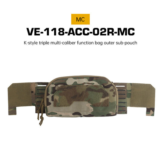 Agilit Style 2nd Layer Admin Pouch: Tactical storage for multi-caliber mags, airsoft vest/plate carrier