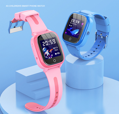 Smart children's phone positioning watch with video 4G full network waterproof strap GPS