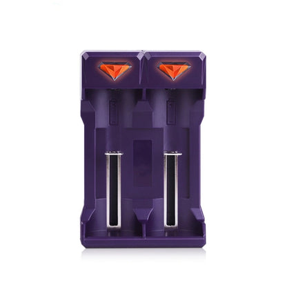 Chewing gum battery charger with 2 slots intelligent 1.2V nickel hydrogen rechargeable battery size 5 and 7 UK201 charger