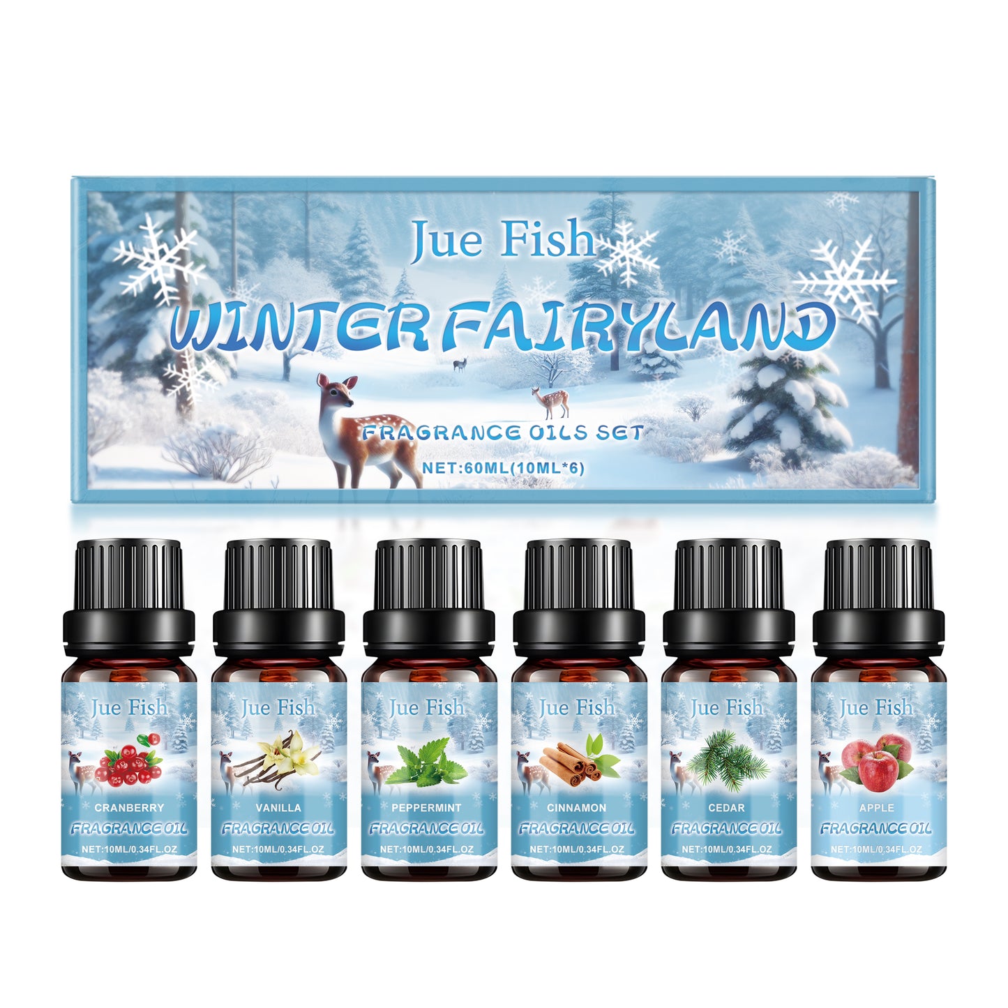 Winter Aromatherapy Oil Set, Humidifier Fragrance Essential Oil Freshens The Air And Keeps The Room Warm In Winter