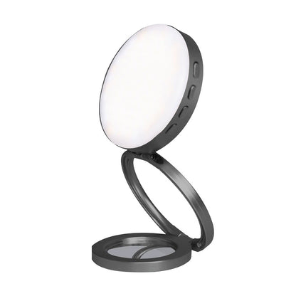 New YSH-126 LED Magnetic Phone Fill Light Photography Lamp Desktop Video Conference Live Pocket Light Mirror