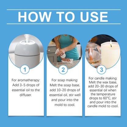 Winter Aromatherapy Oil Set, Humidifier Fragrance Essential Oil Freshens The Air And Keeps The Room Warm In Winter