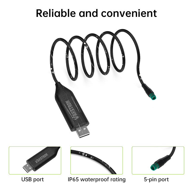 Bafang USB CAN-Bus Programming Cable for BBS01/BBS02/BBS03/BBSHD Mid-Drive E-Bike Motor
