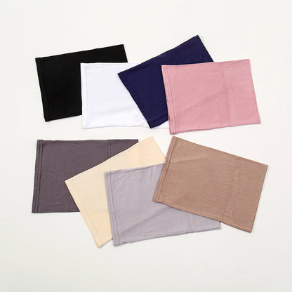 High-Quality Solid Color Silk-Cotton Lining Cap Women's Fashion Simple Versatile Wide-Brimmed Hat