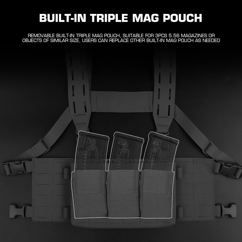 V1 Modulares taktisches Camouflage-Brust-Rig