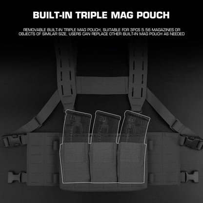 V1 Modulares taktisches Camouflage-Brust-Rig