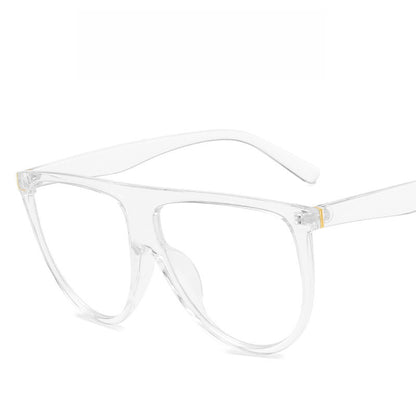 Large frame ins sunglasses one-piece sunglasses for women Personalized beach catwalk Internet celebrity glasses trend