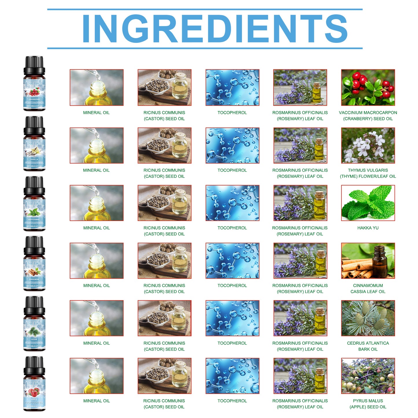 Winter Aromatherapy Oil Set, Humidifier Fragrance Essential Oil Freshens The Air And Keeps The Room Warm In Winter