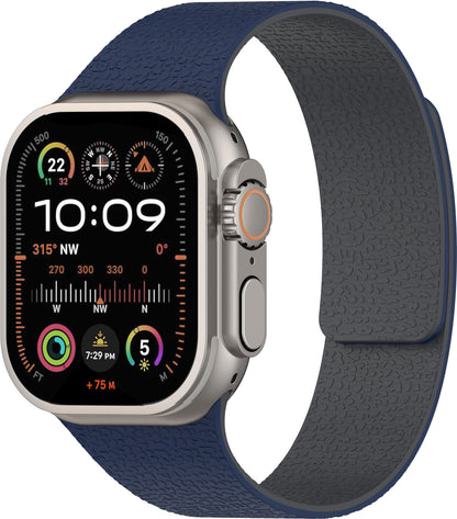 Apple iWatch, Huawei Watch 5, Samsung GT5 Silicone Watch Band with Soft Magnetic Adsorption and Lychee Pattern