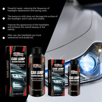 Rayhong Car Headlight Repair And Polishing Paste (30ml) Car Headlight Decontamination, Dust-Proofing, Scratch Refurbishment And Car Paint Care Agent