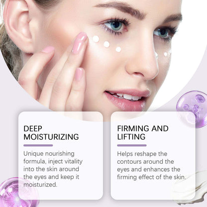 Collagen Eye Cream Firming Moisturizing Hydrating Eye Cream Gentle Care Nourishing Brightening Eye Cream