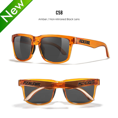 Classic polarized sunglasses for men and women ultra light driving glasses colorful real film sunglasses