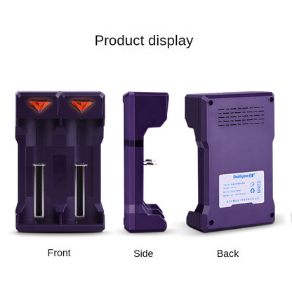 Chewing gum battery charger with 2 slots intelligent 1.2V nickel hydrogen rechargeable battery size 5 and 7 UK201 charger