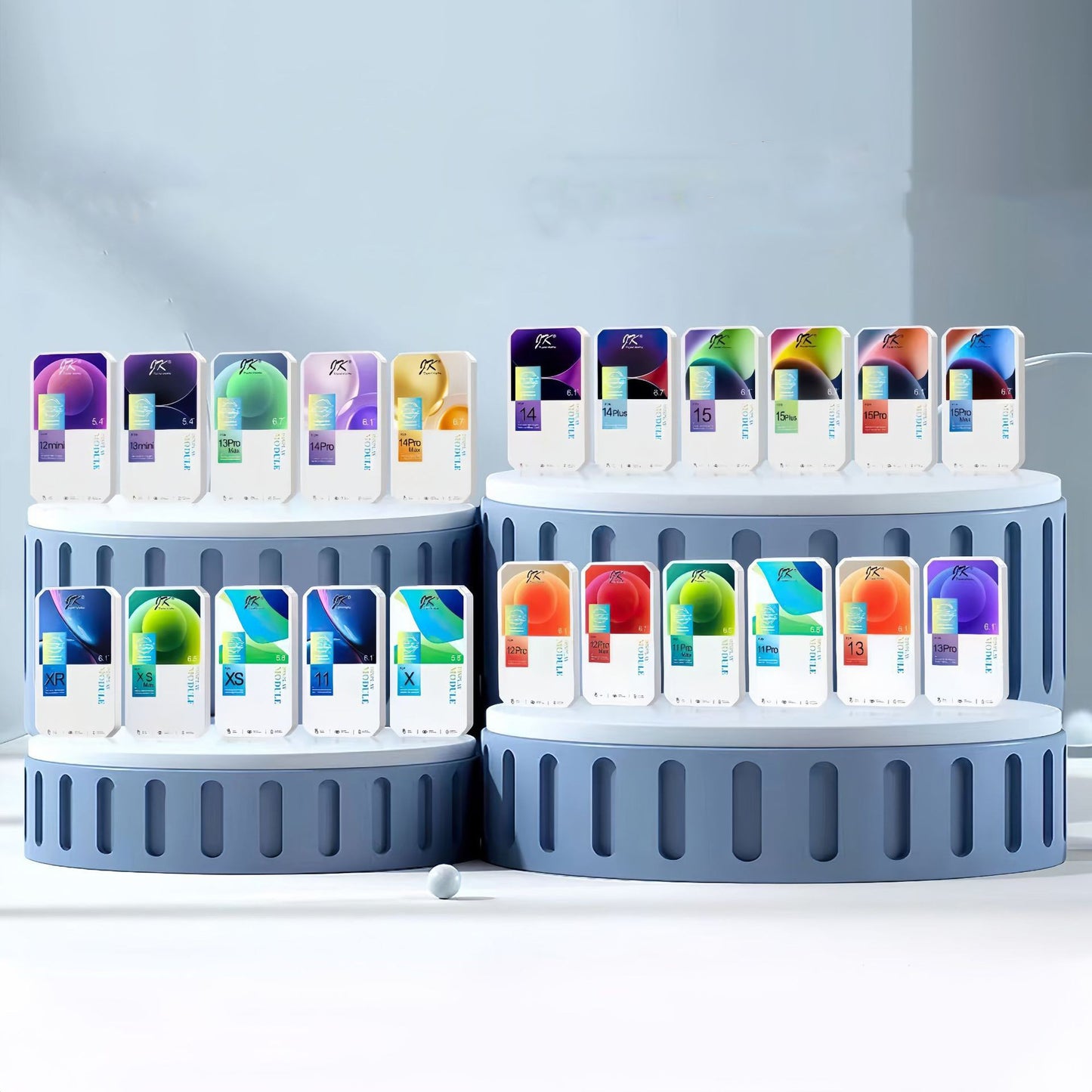 Pantalla GX JK amoled LCD Display For iPhone X 12 13 15 Pro max LCD Display Touch Screen Digitizer Assembly For 14 11 XR XS Max