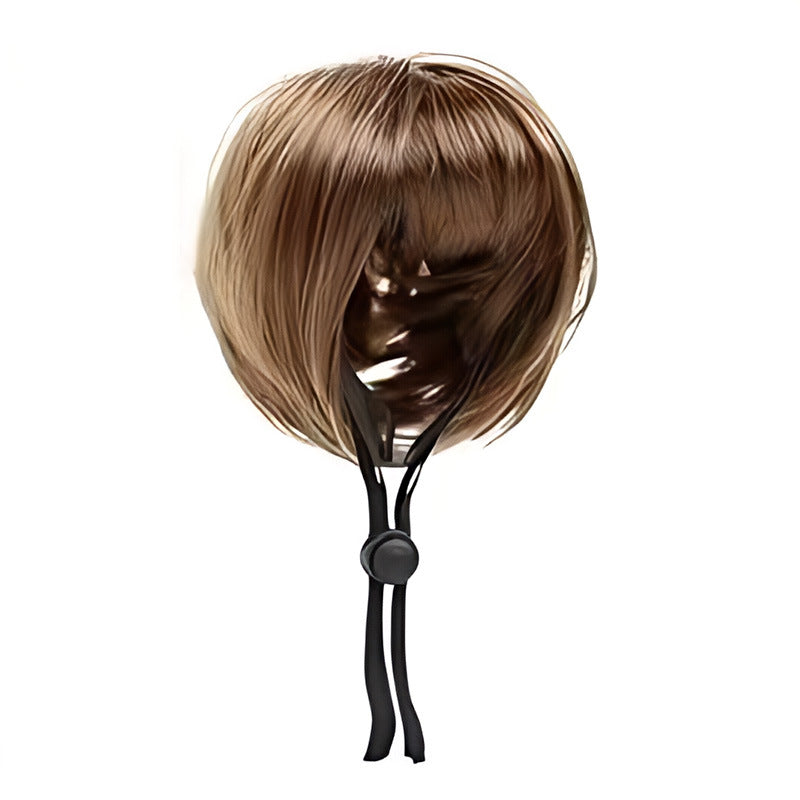 Haustierperücke Hundeperücke Halloween Haustier Accessoire lockiges Haar glattes Haar