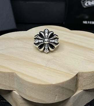 Vintage Silber Kreuz Herren und Damen Ring