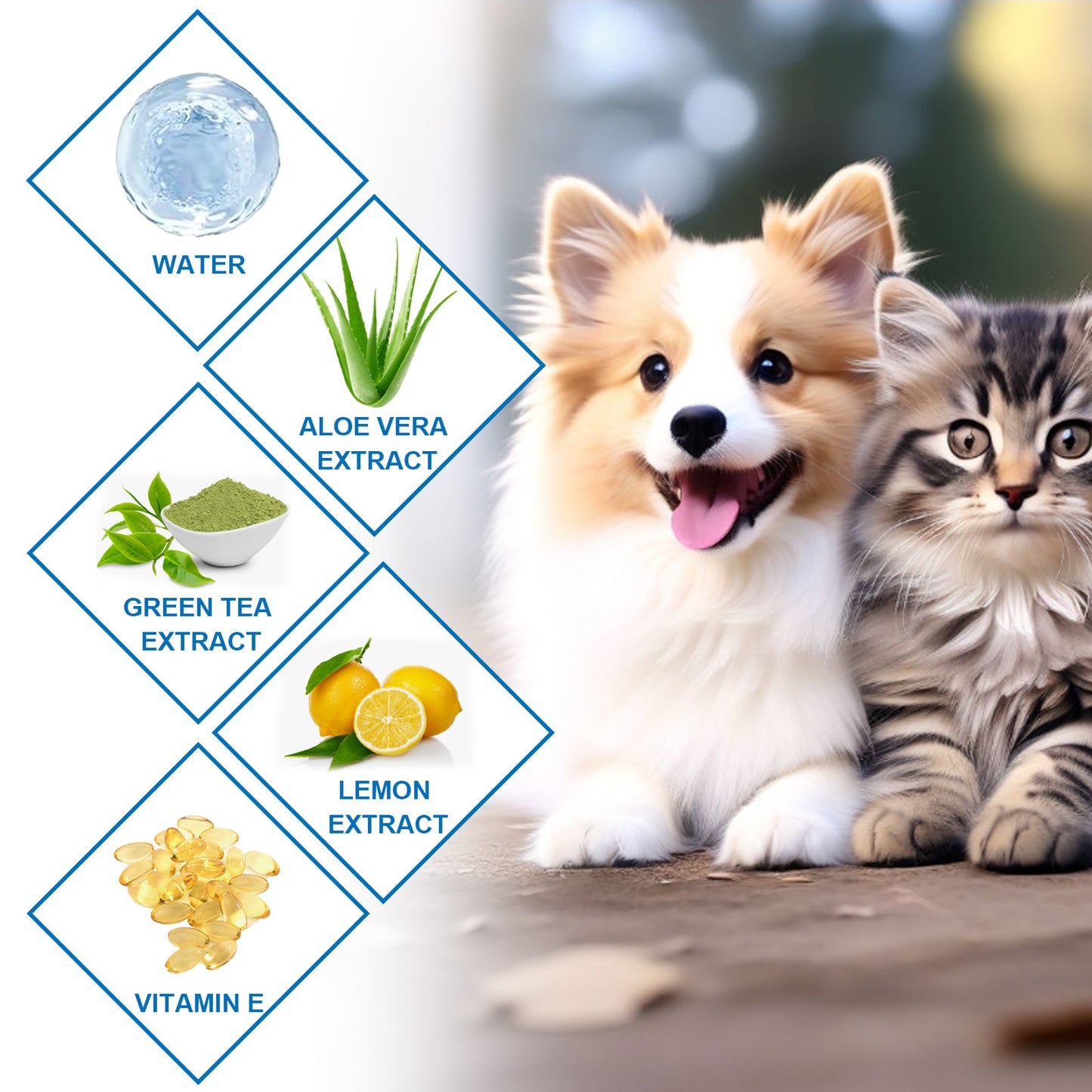 Pet Finger Wipes, Ear Care Finger Cover Ear Wax Ear Mite Cleaning Care