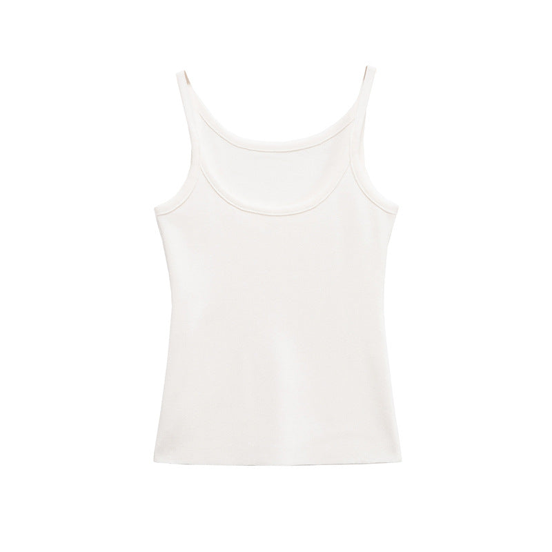 Striped Spaghetti Strap Top for Women Style, Slim Fit, Casual Office Wear